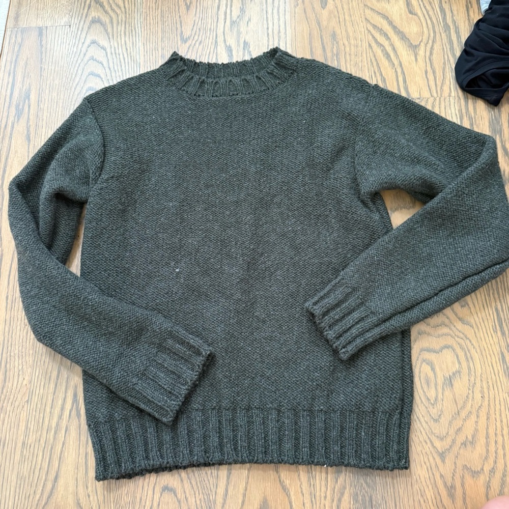 imogene + willie Dark Green Sweater